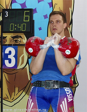 Сергей Балабанов, гиревой спорт