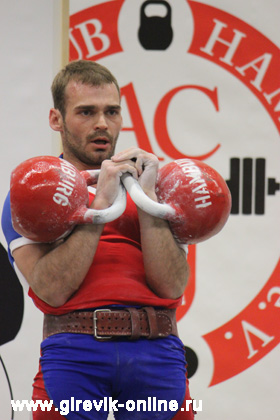 Александр Хвостов, гиревой спорт