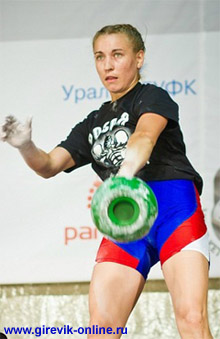 Ольга Ярёменко, гиревой спорт