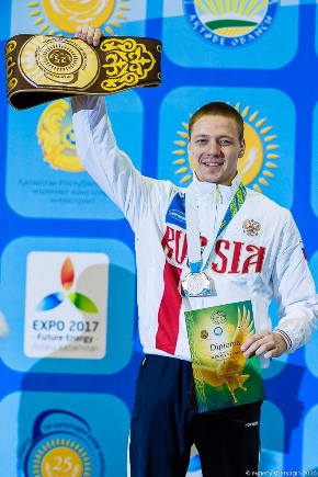 Алексей Рябков, гиревой спорт